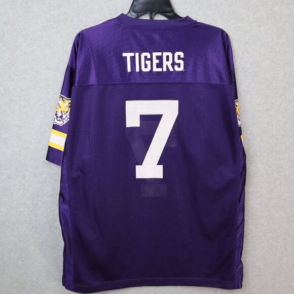 LSU Tigers NCAA Mesh Jersey #7 Unisex Adult Large Pro Edge By Knight Apparel - Picture 5 of 12